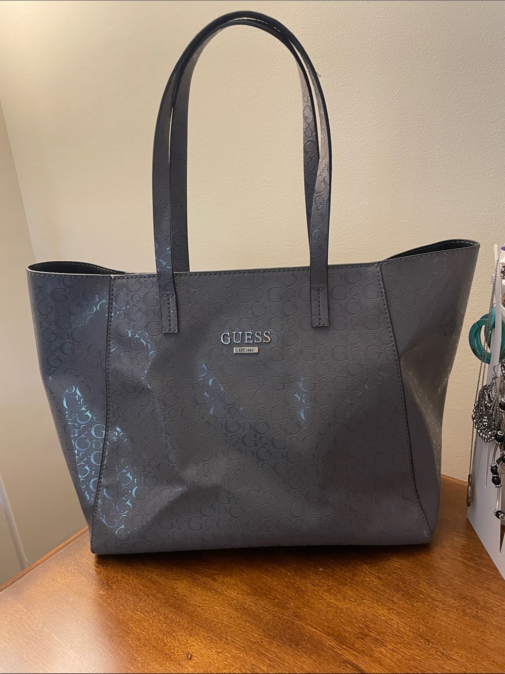 Guess Embossed Tote